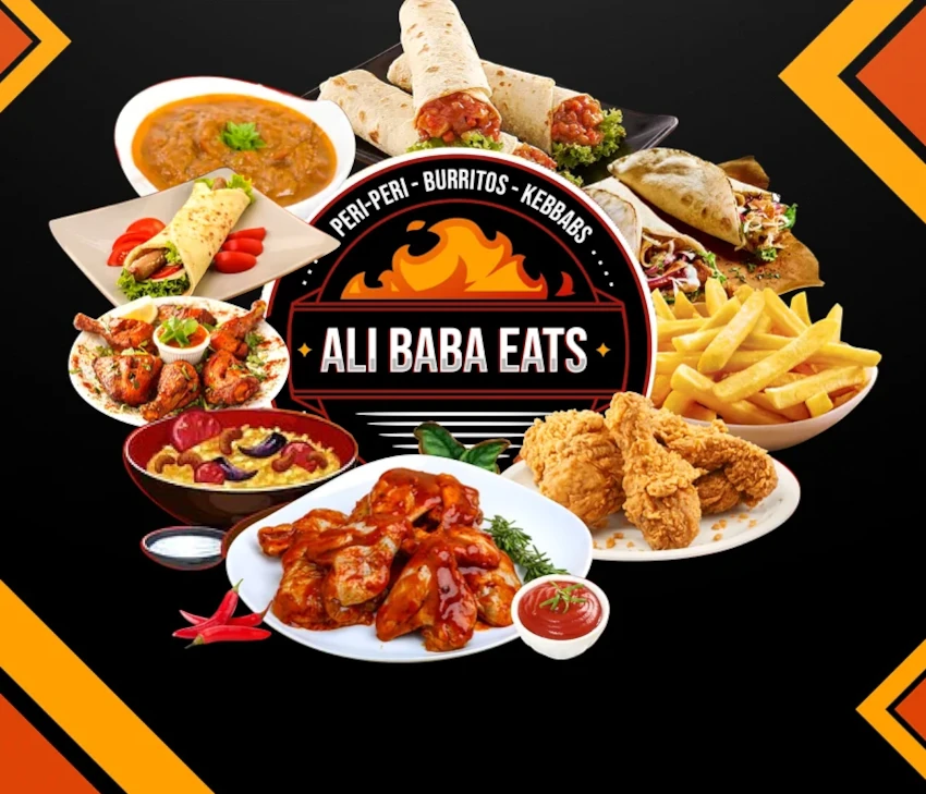 Alibaba Eats Takeaway in Alton Specialising in Indian Food, Burgers, Kebabs Peri Peri