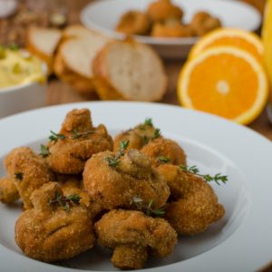 Breaded Garlic Mushrooms (6 Pieces)